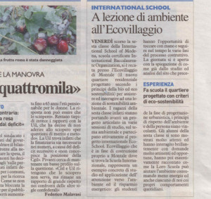 A lezione ambiente