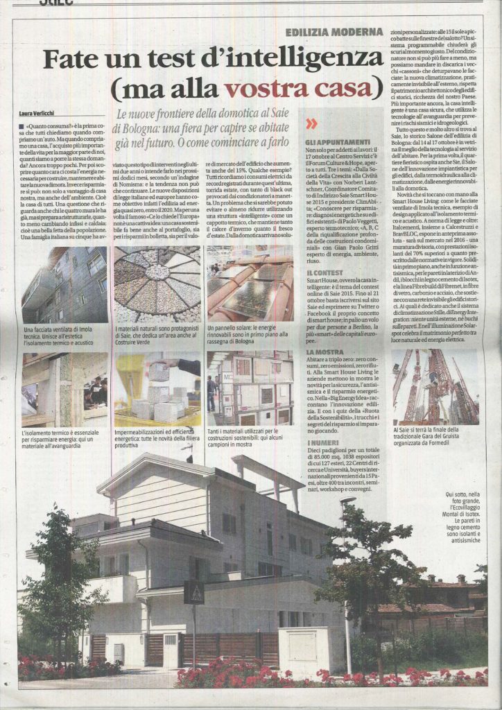 il Giornale -saie 2015 -10.10